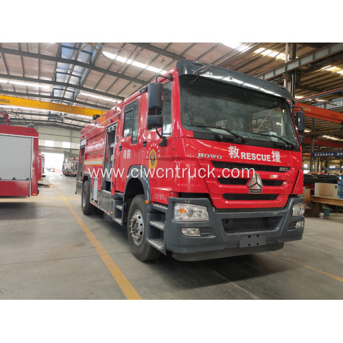 Factory Sale HOWO T5G 8000litres Fire Engines